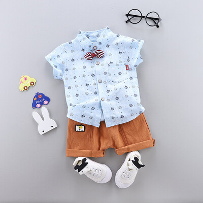 2019 Summer Toddler Boy Clothes Set Casual Short Sleeve Print Shirt TopsShorts Fashion Clothing Set
2019 Summer Toddler Boy Clothes Set Casual Short Sleeve Print Shirt TopsShorts Fashion Clothing Set