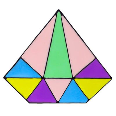Colorful Geometric Diamond Shape Drop Oil Brooch Lapel Pin Brooches Shape Multicolor Enamel Badges
Colorful Geometric Diamond Shape Drop Oil Brooch Lapel Pin Brooches Shape Multicolor Enamel Badges