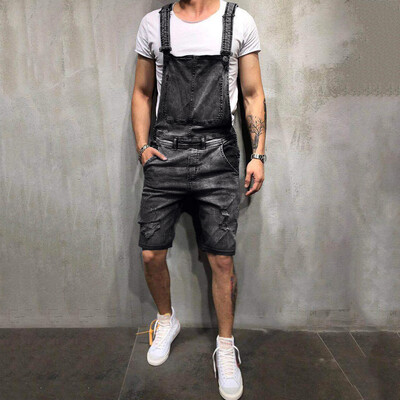 Gobestart Mens Overall Casual Jumpsuit Jeans Wash Broken Pocket Trousers Suspender Pants
Gobestart Mens Overall Casual Jumpsuit Jeans Wash Broken Pocket Trousers Suspender Pants