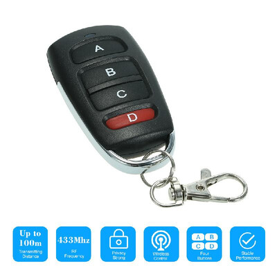 433MHz 4 Buttons Touch Switch Copying Transmitter Cloning Duplicator Garage Opener Electric Garage Door Remote Control Key Fob
433MHz 4 Buttons Touch Switch Copying Transmitter Cloning Duplicator Garage Opener Electric Garage Door Remote Control Key Fob