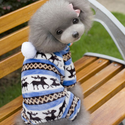 New Pet Dog Winter Coat Puppy Soft Warm Clothes Snowflake Deer Printed Hoodies Jumpsuit For Small And Medium Dogs Clothing
New Pet Dog Winter Coat Puppy Soft Warm Clothes Snowflake Deer Printed Hoodies Jumpsuit For Small And Medium Dogs Clothing