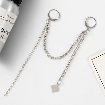 KPOP BTS Bangtan Boys Single Fringed Chain Earrings Unisex Couple Alloy Earrings Two Wearing Methods Earrings Ear Clip Hot Gift
KPOP BTS Bangtan Boys Single Fringed Chain Earrings Unisex Couple Alloy Earrings Two Wearing Methods Earrings Ear Clip Hot Gift