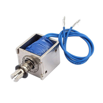JF-0826B 12V2A Reset DC 10mm 20N Force Push Pull Type Open Frame Solenoid Electromagnet Tool
JF-0826B 12V2A Reset DC 10mm 20N Force Push Pull Type Open Frame Solenoid Electromagnet Tool