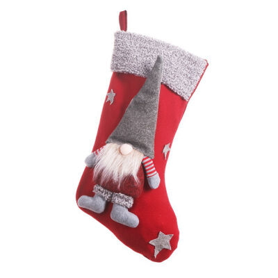 Christmas Stockings Holders Socks Gifts Pouch With 3D Gnome Doll Xmas Tree Hanging Fireplace Ornaments Holiday Decorations
Christmas Stockings Holders Socks Gifts Pouch With 3D Gnome Doll Xmas Tree Hanging Fireplace Ornaments Holiday Decorations