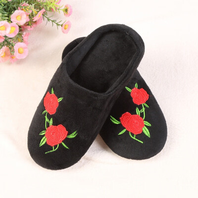 1 pair two Rose Soft Bottom Cutton Home Slippers Hot Indoor Slippers Flat Non-Slip Shoes For House
1 pair two Rose Soft Bottom Cutton Home Slippers Hot Indoor Slippers Flat Non-Slip Shoes For House