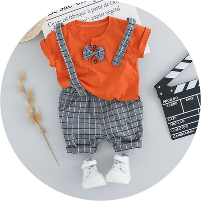 Newborn Baby Boy Clothes 2019 Kids Boys Casual Bow Tie T-Shirt TopsPlaid Shorts Overalls Toddler Outfits Sports Outwear
Newborn Baby Boy Clothes 2019 Kids Boys Casual Bow Tie T-Shirt TopsPlaid Shorts Overalls Toddler Outfits Sports Outwear