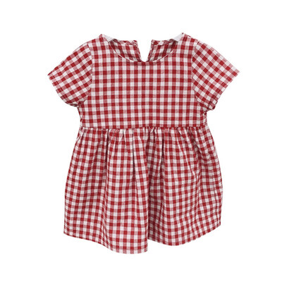 Girls Dress Summer Casual Baby Girls Plaid Pattern Short Sleeve Dress Cotton Kids Toddler Sundress
Girls Dress Summer Casual Baby Girls Plaid Pattern Short Sleeve Dress Cotton Kids Toddler Sundress