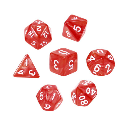7 PCS Polyhedral Dice Entertainment Gambling Game Playing Tool Acrylic Dice Set D4 D6 D8 D10 D12 D20
7 PCS Polyhedral Dice Entertainment Gambling Game Playing Tool Acrylic Dice Set D4 D6 D8 D10 D12 D20