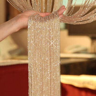 100x200cm Fly Screen Fringe Tassel Curtain String Sparkle Hanging Curtains Room Divider Door Window Decor
100x200cm Fly Screen Fringe Tassel Curtain String Sparkle Hanging Curtains Room Divider Door Window Decor