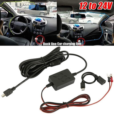 12V to 5V Dash Cam Hardwire Kit Mini USB Hard Wire Car Charger Cable Kit for Dash Cameras GPS
12V to 5V Dash Cam Hardwire Kit Mini USB Hard Wire Car Charger Cable Kit for Dash Cameras GPS