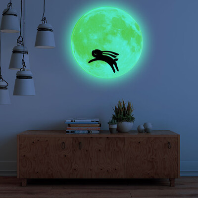 Gobestart 30cm Mid-Autumn Festival Luminous Moon Transcend Bright Light Round Wall Sticker
Gobestart 30cm Mid-Autumn Festival Luminous Moon Transcend Bright Light Round Wall Sticker