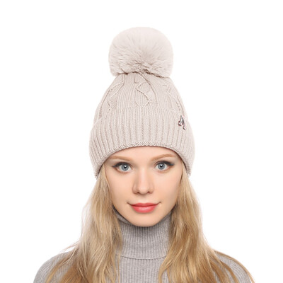 Tailored Fashion Women Curling Letter Cap Hat Winter Warm Thickened Knitted Ball Cap
Tailored Fashion Women Curling Letter Cap Hat Winter Warm Thickened Knitted Ball Cap