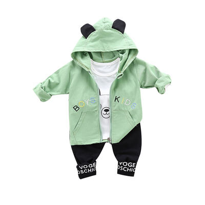 Autumn Baby Boy Clothes 3pcs Long Sleeve Animal Print T-shirtHoodie Letters SweatshirtTrousers Casual Outfits
Autumn Baby Boy Clothes 3pcs Long Sleeve Animal Print T-shirtHoodie Letters SweatshirtTrousers Casual Outfits