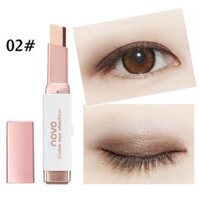 Women Shimmer Gradient Double Color Eyeshadow Stick Earth Color Cream Pen Cosmetics Eye Shadow Eyeshadow Palette
Women Shimmer Gradient Double Color Eyeshadow Stick Earth Color Cream Pen Cosmetics Eye Shadow Eyeshadow Palette