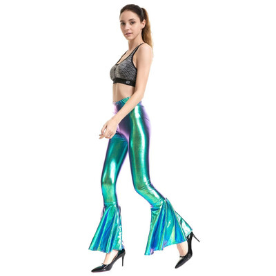 New Women Pants Vintage Girls PU Bell bottoms Outwear Fashion Trousers High Waisted Cargo Pants
New Women Pants Vintage Girls PU Bell bottoms Outwear Fashion Trousers High Waisted Cargo Pants