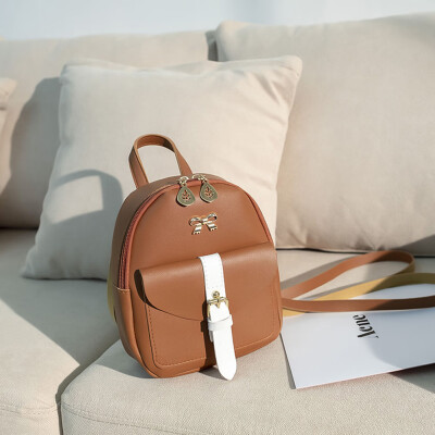 Fashion Pu Leather Bow Ladies Shoulder Small Backpack Convenient Travel Purse Fashion Women Backpack
Fashion Pu Leather Bow Ladies Shoulder Small Backpack Convenient Travel Purse Fashion Women Backpack