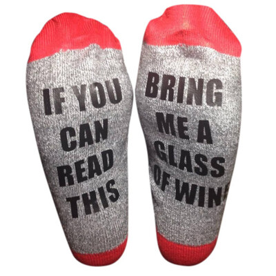 EFINNY Funny Warm Spring Socks Unisex IF YOU CAN READ THIS BRING ME A BEER Letter Printed Fashion Socks Cotton Socks TY79
EFINNY Funny Warm Spring Socks Unisex IF YOU CAN READ THIS BRING ME A BEER Letter Printed Fashion Socks Cotton Socks TY79