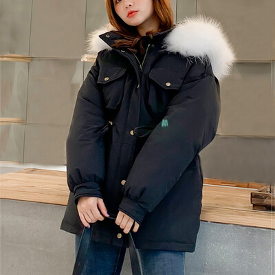Tailored Fashion Women Winter Warm Hooded Cotton Winter Jacket Solid Long-Sleeved Coat
Tailored Fashion Women Winter Warm Hooded Cotton Winter Jacket Solid Long-Sleeved Coat