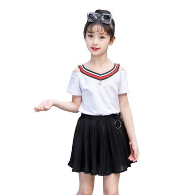 Baby Girls Casual Summer Striped Print V-neck Tops BlouseShort Skirts Suits Toddler Costume Set Kid Clothes
Baby Girls Casual Summer Striped Print V-neck Tops BlouseShort Skirts Suits Toddler Costume Set Kid Clothes