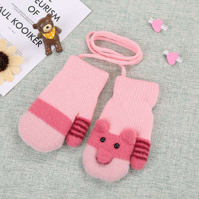 New 2-4 Years Old Cute Cartoon Baby Gloves Winter Knitted Wool Mittens Thicken Gloves
New 2-4 Years Old Cute Cartoon Baby Gloves Winter Knitted Wool Mittens Thicken Gloves