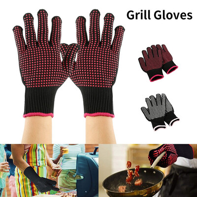 1 Pair Baking Grilling Oven Gloves Heat Resistant BBQ Gloves Mitts Anti-slip Hair Style Gloves
1 Pair Baking Grilling Oven Gloves Heat Resistant BBQ Gloves Mitts Anti-slip Hair Style Gloves