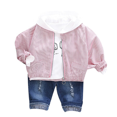 Autumn Baby Boy Girl Cute Long Sleeve Cartoon Print Hoodie T-shirt Striped Sweatshirt Denim Trousers Casual Outfits
Autumn Baby Boy Girl Cute Long Sleeve Cartoon Print Hoodie T-shirt Striped Sweatshirt Denim Trousers Casual Outfits