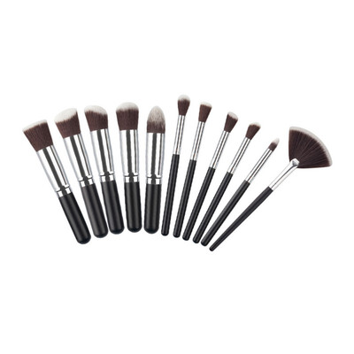 11pcs Facial Make Up Brushes Tools Cosmetic Makeup Brushes Set Kit Foundation Brushes Maquiagem
11pcs Facial Make Up Brushes Tools Cosmetic Makeup Brushes Set Kit Foundation Brushes Maquiagem