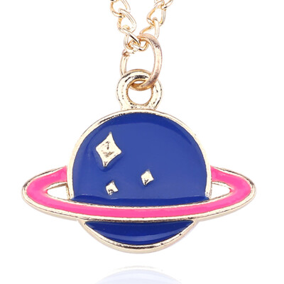 1pc Trendy DIY Planet Pendant Colorful Cute Planets Necklaces Cartoon Gold Chains Pendant Necklace
1pc Trendy DIY Planet Pendant Colorful Cute Planets Necklaces Cartoon Gold Chains Pendant Necklace