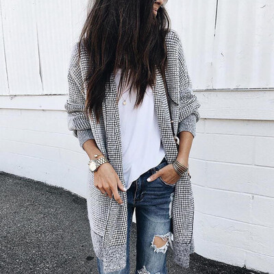 Comfy Women Autumn Fashion Concise Casual All-match Solid Color All-match Keep Warm Long Sleeve Cardigan
Comfy Women Autumn Fashion Concise Casual All-match Solid Color All-match Keep Warm Long Sleeve Cardigan