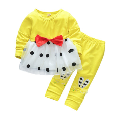 Autumn Baby Patchwork Long Sleeve Dress Clothes Toddler Girls Bow Design Dress With Trousers Children Sundress Outfits Clothing
Autumn Baby Patchwork Long Sleeve Dress Clothes Toddler Girls Bow Design Dress With Trousers Children Sundress Outfits Clothing