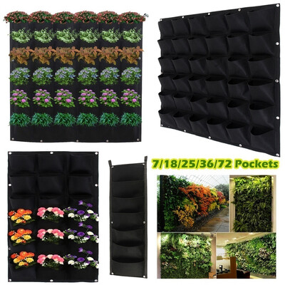 718253672 Pockets Planting Bags Wall Hanging Gardening Outdoor Indoor Growing Pots Plant Pouch Hanging Flower Bags
718253672 Pockets Planting Bags Wall Hanging Gardening Outdoor Indoor Growing Pots Plant Pouch Hanging Flower Bags