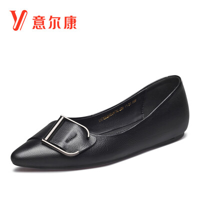 Yierkang lady pointed strip with buckle flat bottom with shallow mouth single shoes female 9171DA26026W black 38
Yierkang lady pointed strip with buckle flat bottom with shallow mouth single shoes female 9171DA26026W black 38
