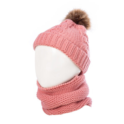 Baby Hat Scarf Set Solid Color Wool Knitted Super Warm Winter Beanies With Plush Balls 0-3T
Baby Hat Scarf Set Solid Color Wool Knitted Super Warm Winter Beanies With Plush Balls 0-3T