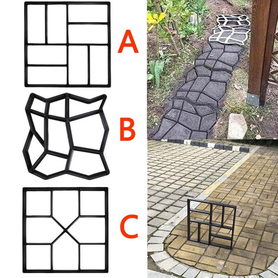 DIY Driveway Paving Pavement Mold Patio Concrete Stepping Stone Path Walk Maker Garden Ornaments
DIY Driveway Paving Pavement Mold Patio Concrete Stepping Stone Path Walk Maker Garden Ornaments