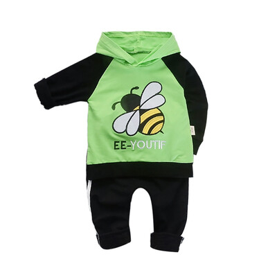 Autumn Set Baby Boys Girls Long Sleeve Bee Pattern Hoodie Sweatshirt TopsPants Trouser Costume Set
Autumn Set Baby Boys Girls Long Sleeve Bee Pattern Hoodie Sweatshirt TopsPants Trouser Costume Set