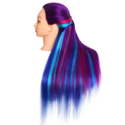 High-temperature Synthetic Fiber Synthetic Multicolor Gradient Hair Training Models Long Hair 6 Types Optional
High-temperature Synthetic Fiber Synthetic Multicolor Gradient Hair Training Models Long Hair 6 Types Optional