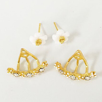 Crystal Stud Earrings Boucle 2019 Fashion Flower Earrings For Women Gold Bijoux Jewelry
Crystal Stud Earrings Boucle 2019 Fashion Flower Earrings For Women Gold Bijoux Jewelry