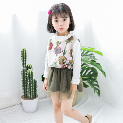 Autumn Baby Infants Girls Kids Children Fleece Waistcoat VestVintage Princess Long Sleeve Dress Vestido 2pcs Girl Dress
Autumn Baby Infants Girls Kids Children Fleece Waistcoat VestVintage Princess Long Sleeve Dress Vestido 2pcs Girl Dress