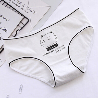 WJ New Casual Lady Women Soft Multicolored Cotton Cartoon Cat Panties Underwear Knickers Cotton Briefs Underwear F6
WJ New Casual Lady Women Soft Multicolored Cotton Cartoon Cat Panties Underwear Knickers Cotton Briefs Underwear F6