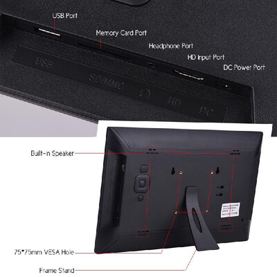 Andoer 156 Inch 19201080 IPS LED Digital Photo Frame Electronic Picture Album Advertising Machine Scroll Subtitle MP3 MP4 Clock
Andoer 156 Inch 19201080 IPS LED Digital Photo Frame Electronic Picture Album Advertising Machine Scroll Subtitle MP3 MP4 Clock
