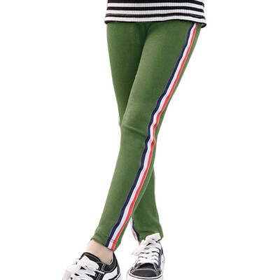 6Colors Cotton Trousers Children Girls Sports Casual Pants Solid Color Striped Leggings Ninth Pants Children Clothing 3-9T
6Colors Cotton Trousers Children Girls Sports Casual Pants Solid Color Striped Leggings Ninth Pants Children Clothing 3-9T