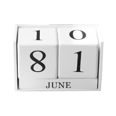 Wooden Calendar Home Decoration Ornaments Living Room Desktop Display Perpetual Calendar Photography Props
Wooden Calendar Home Decoration Ornaments Living Room Desktop Display Perpetual Calendar Photography Props