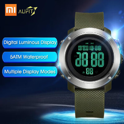 Xiaomi ALIFIT Multifunctional Digital Watch Outdoor Waterproof Backlight Luminous Display Calender Alarm Stopwatch Countdown Sport
Xiaomi ALIFIT Multifunctional Digital Watch Outdoor Waterproof Backlight Luminous Display Calender Alarm Stopwatch Countdown Sport