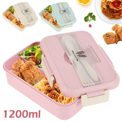 Microwave Lunch Box Wheat Straw Dinnerware Food Storage Container Children Kids School Office Portable Bento Box
Microwave Lunch Box Wheat Straw Dinnerware Food Storage Container Children Kids School Office Portable Bento Box