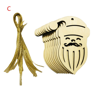 〖Follure〗10PC Christmas Wood Chip Tree Ornaments Xmas Hanging Pendant Decoration Gifts
〖Follure〗10PC Christmas Wood Chip Tree Ornaments Xmas Hanging Pendant Decoration Gifts