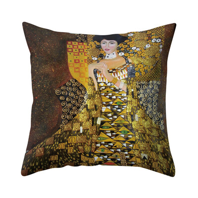 Vintage Khaki Imagining Figure Painting Pillowcase with Invisible Zipper Home Retro Pillowcase for Living Room Washable
Vintage Khaki Imagining Figure Painting Pillowcase with Invisible Zipper Home Retro Pillowcase for Living Room Washable