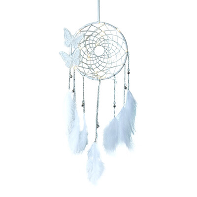 Butterfly Feather Dream Catcher Home Decoration Wind Chime Children Room Decoration Crafts Girls Gift Birthday Gift
Butterfly Feather Dream Catcher Home Decoration Wind Chime Children Room Decoration Crafts Girls Gift Birthday Gift