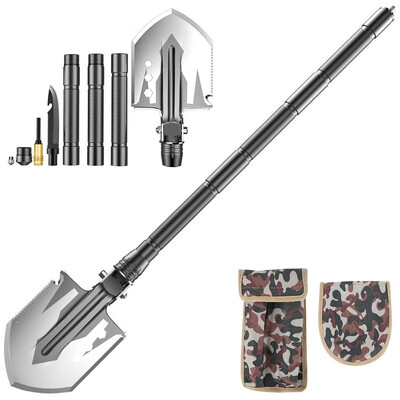 Outdoor Multi Purpose Shovel Garden Tools Folding Military Shovel Camping Defense Security Tools
Outdoor Multi Purpose Shovel Garden Tools Folding Military Shovel Camping Defense Security Tools