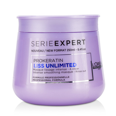 LOREAL - Professionnel Serie Expert - Liss Unlimited Prokeratin Intense Smoothing Masque 250ml84oz
LOREAL - Professionnel Serie Expert - Liss Unlimited Prokeratin Intense Smoothing Masque 250ml84oz