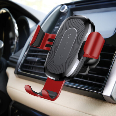 Wireless Fast Charger Gravity Car Mount 10W Silicone Wireless Charging Phone Holder
Wireless Fast Charger Gravity Car Mount 10W Silicone Wireless Charging Phone Holder
